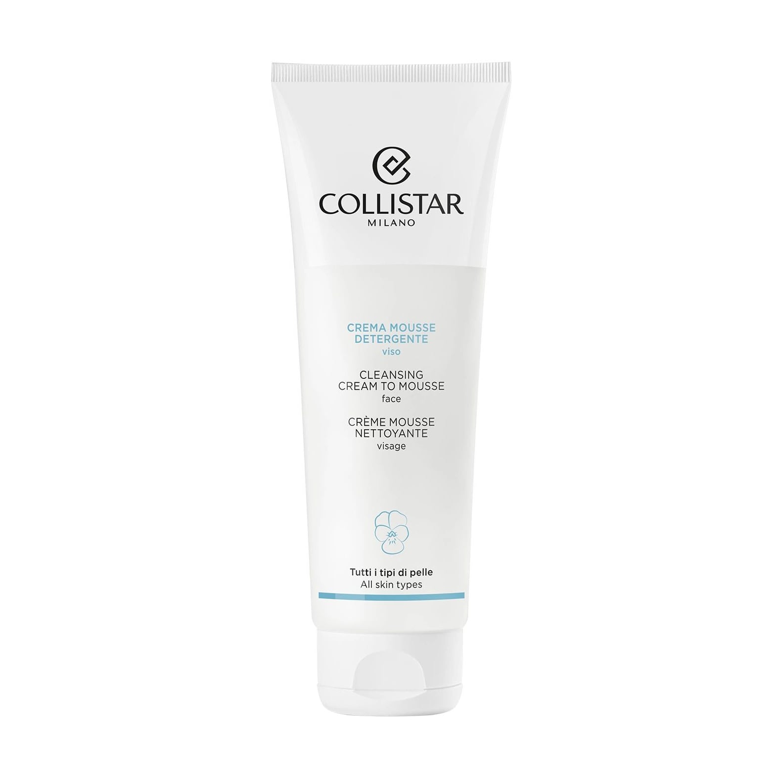Очищувальний крем-мус для обличчя Collistar Cleansing Cream To Mousse, 125 мл